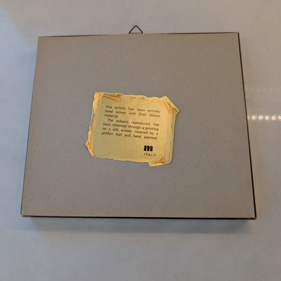 Vintage Italian Fisherman and Sail Boats Picture with Goal Leaf - Picture 6 of 8